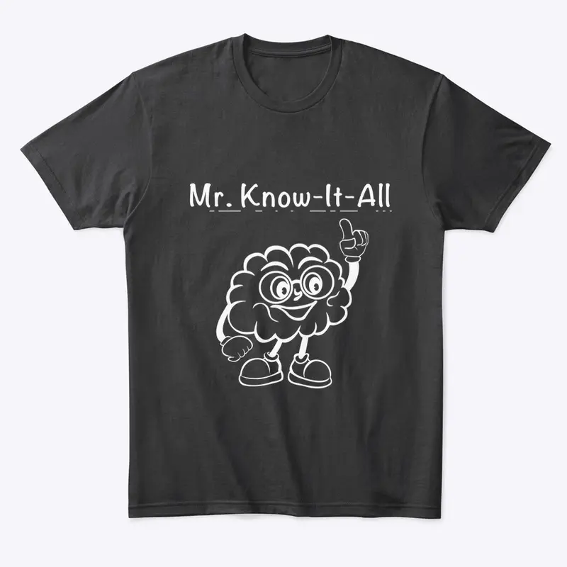 Men’s T-Shirt “Mr. Know-it-all”