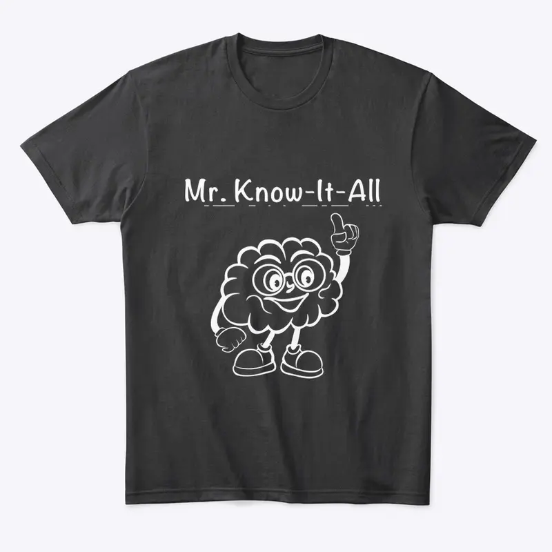 Men’s T-Shirt “Mr. Know-it-all”